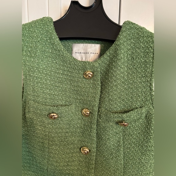 ENDLESS ROSE tweed buttoned set. Size S. - Picture 9 of 15
